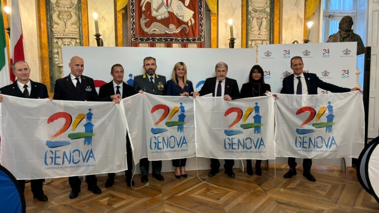 Genova Capitale Europea dello Sport 2024, consegnate le bandiere ai Circoli Velici genovesi