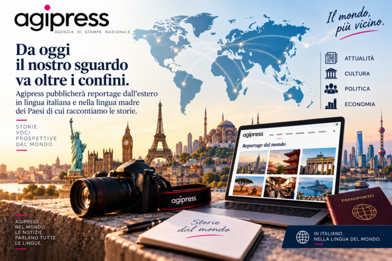 AGIPRESS GUARDA OLTRE I CONFINI: AL VIA I REPORTAGE DALL’ESTERO