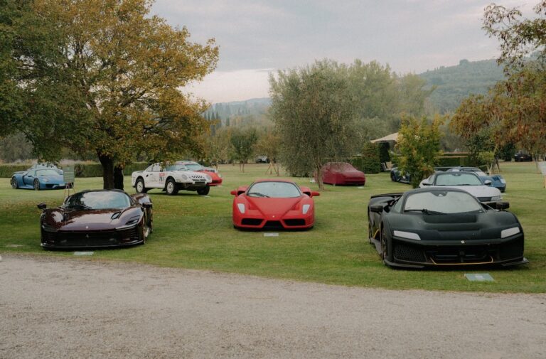 Le auto dei sogni a Villa La Massa di Firenze