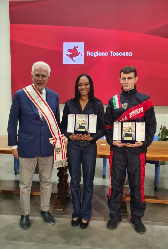Pegaso per lo Sport alle stelle toscane dell’atletica leggera